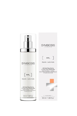 $Ultime crème hydratante et resurfaçante 12 heures Jour et Nuit - Acide glycolique + Acide Lactique - 50 ml