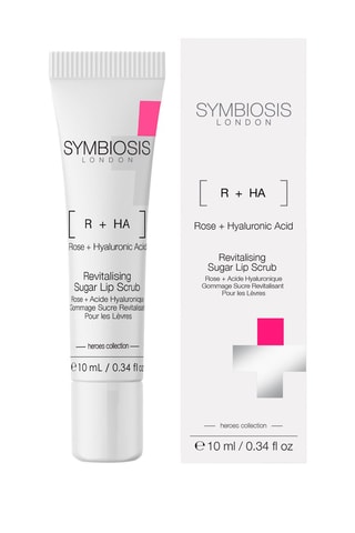 $Gommage Sucre Revitalisant Pour les Lèvres - Rose + Acide Hyaluronique - 10 ml