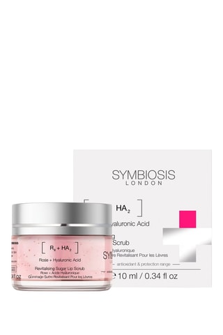 $Gommage Sucre Revitalisant Pour les Lèvres - Rose + Acide Hyaluronique - 10 ml