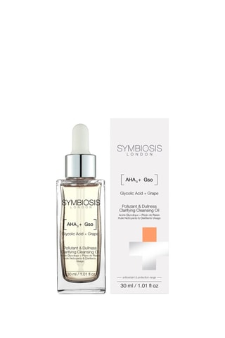 $Huile nettoyante et clarifiante visage - Acide glycolique + Pépin de raisin 8 ml