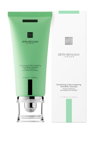 $Nettoyant exfoliant et décongestionnant AHA/BHA - Peaux mixtes à grasses - 100 ml