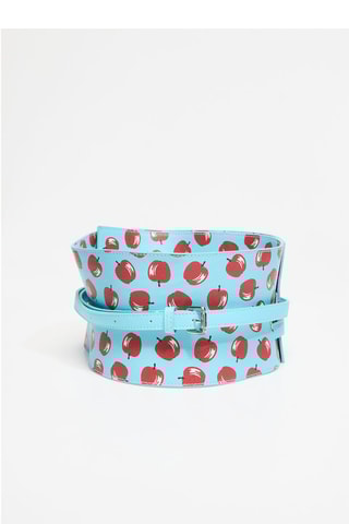 Ceinture - Bleu et rouge