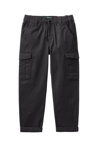 Pantalon cargo Noir