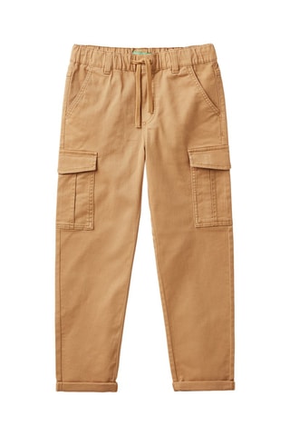 Pantalon cargo Camel