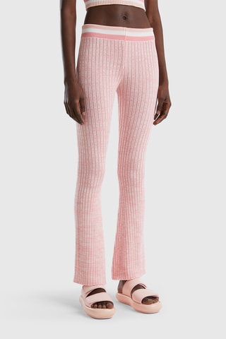 Pantalon flare - Rose