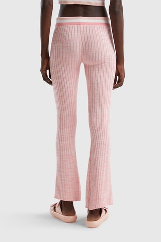 Pantalon flare - Rose