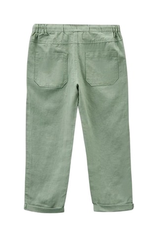 Pantalon en lin - Vert