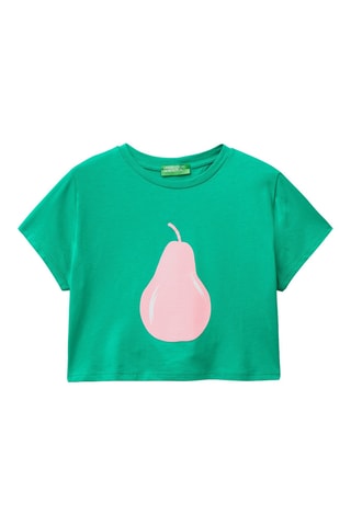 T-shirt court - Vert