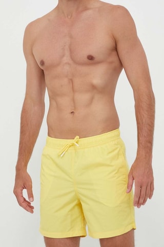 Short de bain - Jaune