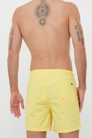 Short de bain - Jaune