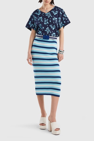 T-shirt - Bleu foncé