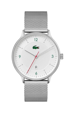$Montre à quartz en acier - Argenté et blanc