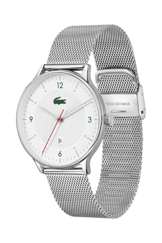 $Montre à quartz en acier - Argenté et blanc