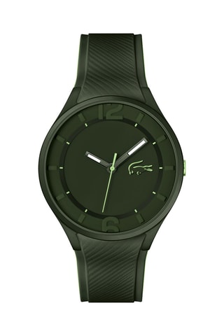 $Montre à quartz en silicone Ollie - Vert