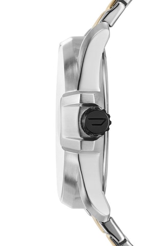 $Montre à quartz en acier - Argenté et doré