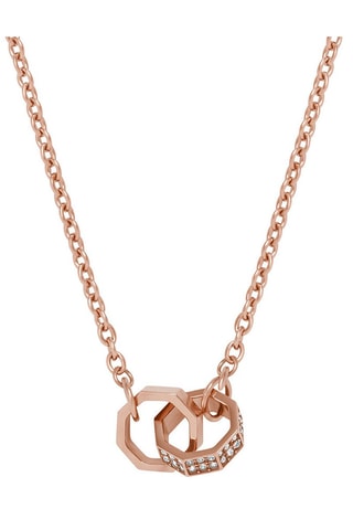 $Collier - Doré rose