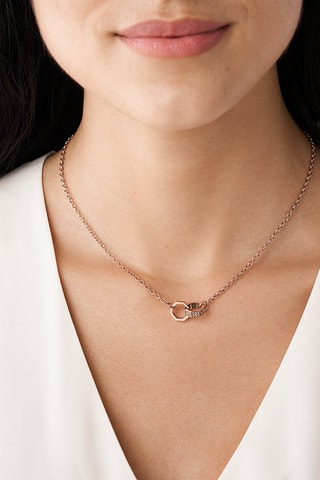 $Collier - Doré rose