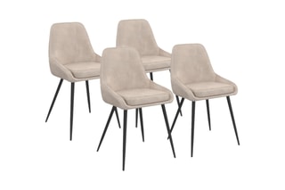 4 chaises Olivia - 47,5 x 79 x 54 cm