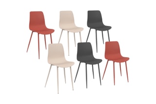 6 chaises Nala - 44 x 79 x 48 cm