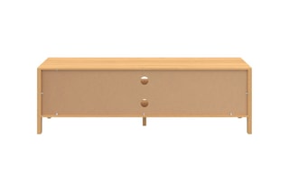 Meuble TV 2 portes Eve - Imitation bois