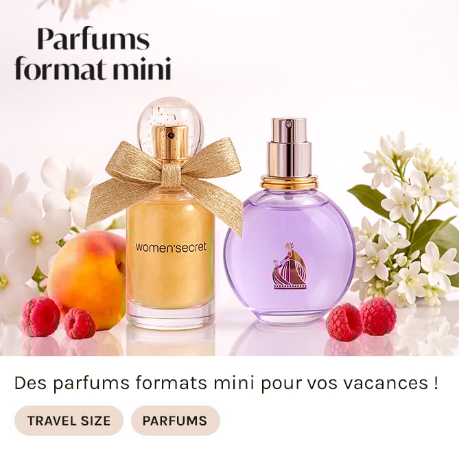 PARFUMS FORMAT MINI en vente privilège chez BEAUTÉ PRIVÉE