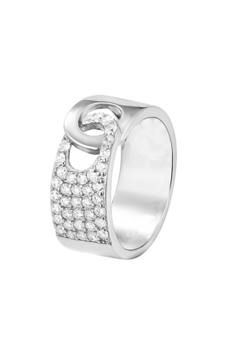 Bague - Argent et zircons