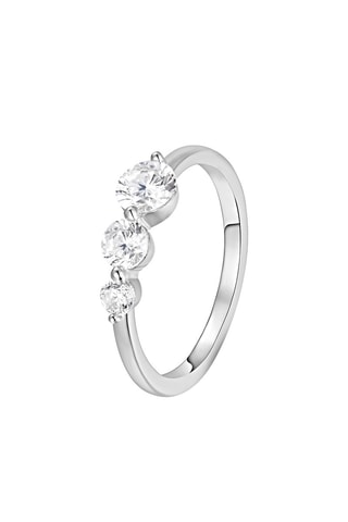 Bague - Argent et zircons