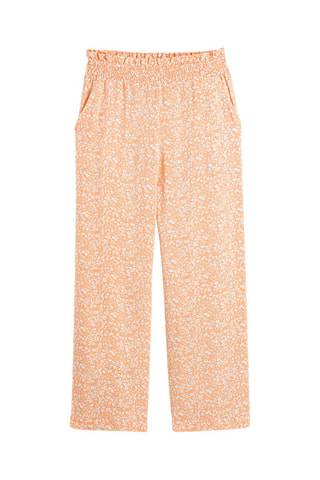 Pantalon - Orange et blanc