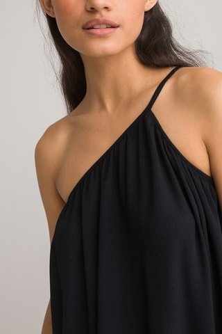Top asymétrique - Noir