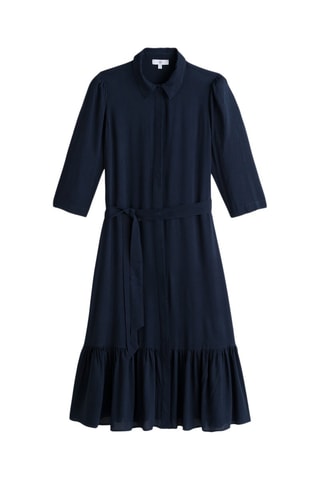 Robe chemise - Bleu marine