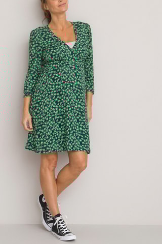 Robe portefeuille - Vert