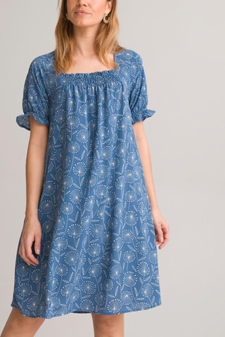 Robe trapèze - Bleu