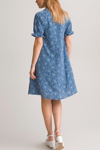 Robe trapèze - Bleu