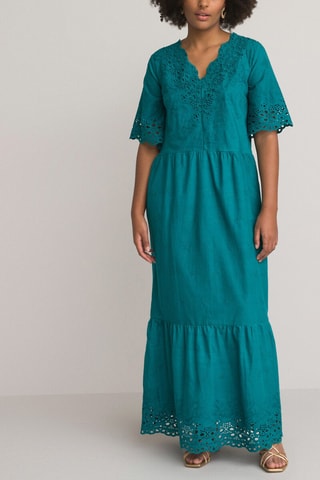 Robe longue - Turquoise