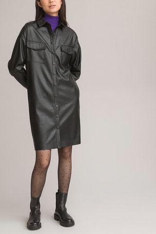 Robe chemise - Noir