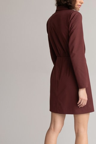 Robe portefeuille - Marron