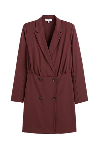 Robe portefeuille - Marron