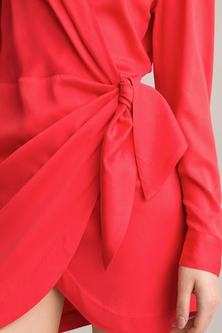 Robe portefeuille - Rouge