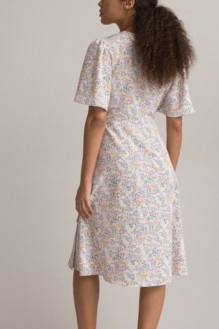 Robe portefeuille - Blanc