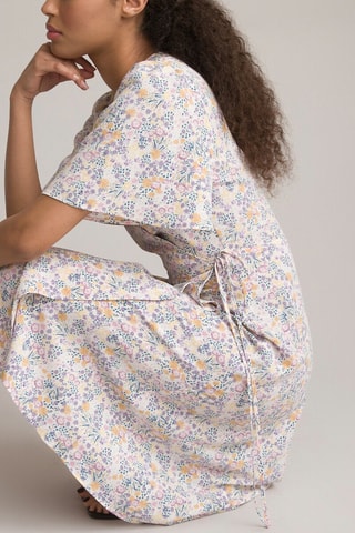 Robe portefeuille - Blanc