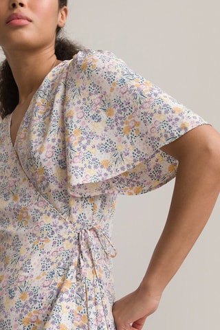Robe portefeuille - Blanc