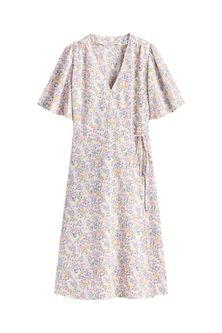 Robe portefeuille - Blanc