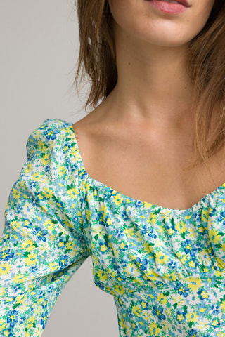 Robe patineuse - Vert