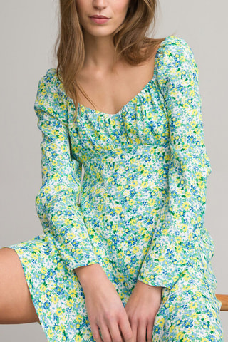 Robe patineuse - Vert