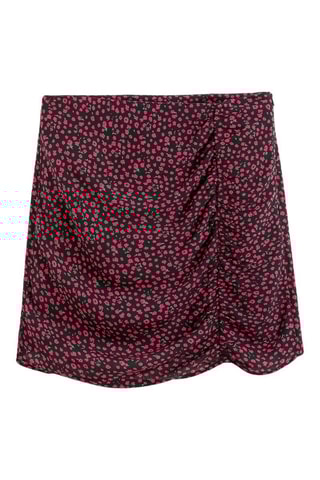 Minijupe taille haute - Noir
