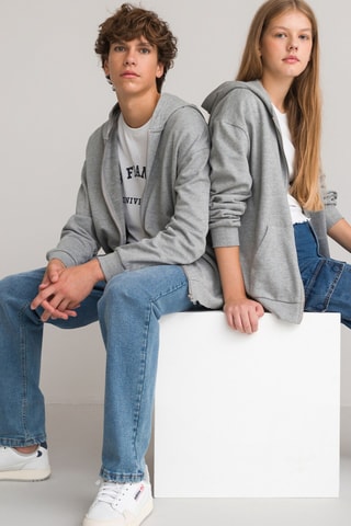 Sweat à capuche - Gris chiné