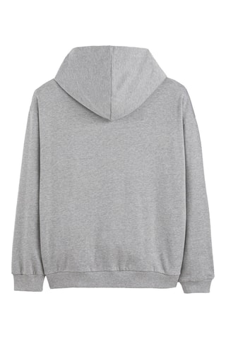 Sweat à capuche - Gris chiné