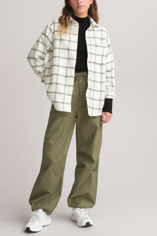 Chemise - Blanc et noir à carreaux