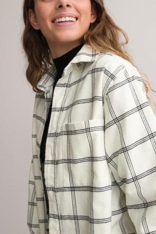 Chemise - Blanc et noir à carreaux