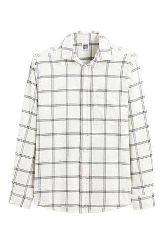 Chemise - Blanc et noir à carreaux